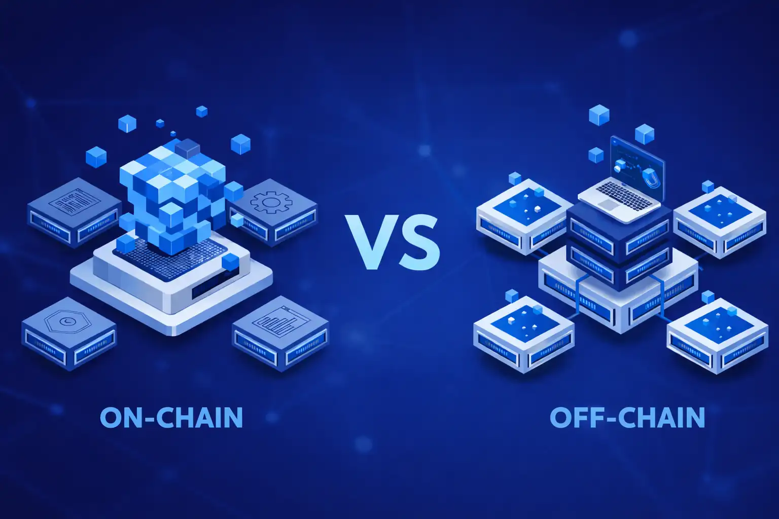 Onchain verification blockchain graphic